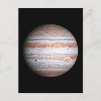 Carte Postale AMÉLIORATION de l'image du vol Jupiter Cassini de 