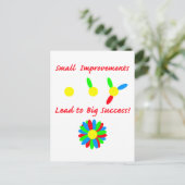 Carte Postale Amélioration du succès (Debout devant)