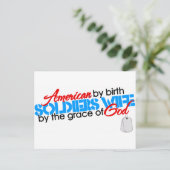 Carte Postale Américain de naissance (Debout devant)