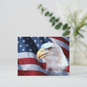 Carte Postale Américain Eagle (Debout devant)