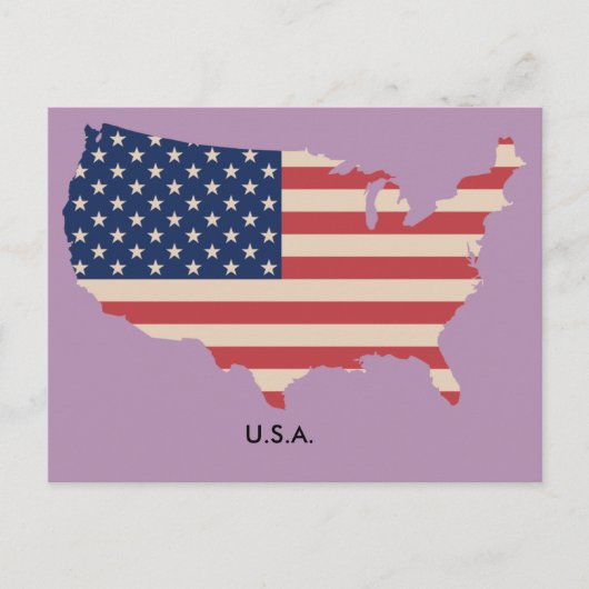 Carte postale américaine (Devant)