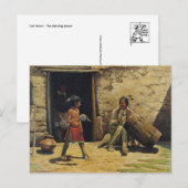 Carte postale américaine (Devant / Derrière)