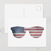 Carte postale américaine (Devant / Derrière)