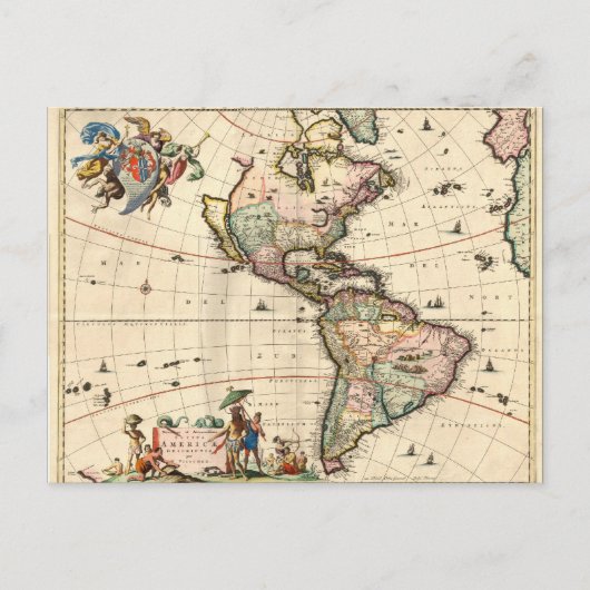 Carte postale américaine Carte 1670 (Devant)