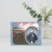 Carte postale américaine de la guerre civile (Debout devant)