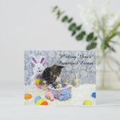 Carte postale américaine de Pâques de Bandit (3420 (Debout devant)