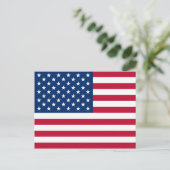 Carte postale américaine Flag Independence Day (Debout devant)