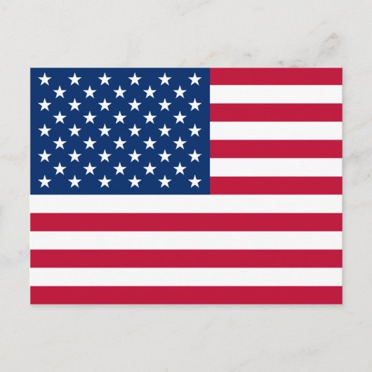 Carte postale américaine Flag Independence Day (Devant)