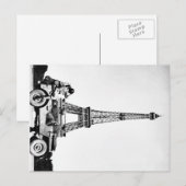 Carte Postale Américains à Paris (Devant / Derrière)