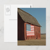 Carte Postale American Barn (Devant / Derrière)