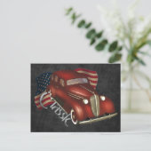 Carte postale American Classic Car (Debout devant)
