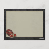 Carte postale American Classic Car (Dos)