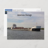 Carte postale American Courage (Devant / Derrière)