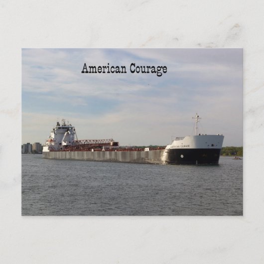 Carte postale American Courage (Devant)