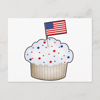 Carte Postale American Cupcake
