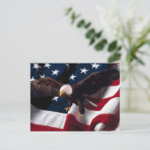 Carte postale American Eagle 1 (Debout devant)