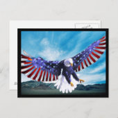 Carte postale American Eagle 2 (Devant / Derrière)