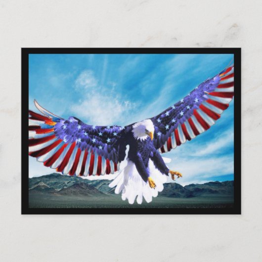 Carte postale American Eagle 2 (Devant)