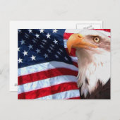Carte postale American Eagle 6 (Devant / Derrière)