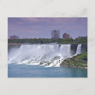 Carte Postale American Falls et au-delà à Niagara