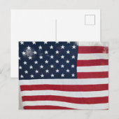 Carte postale American Flag (Devant / Derrière)