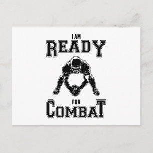 Carte Postale American Football Team USA Sports Joueur Cadeau