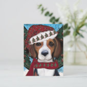 Carte Postale American Foxhound (Debout devant)