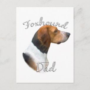 Carte Postale American Foxhound Dad 2
