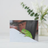 Carte postale American Green Treefrog (Debout devant)