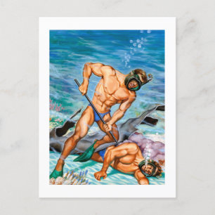 Carte Postale American Manhood (déc. 1952)