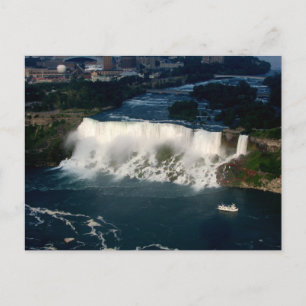 Carte Postale American Niagara Falls : Vue aérienne de Skylon
