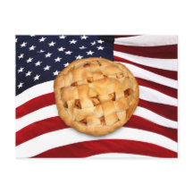 American Pie (Pomme Pie avec drapeau américain)