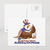 Carte postale American Pride (Devant / Derrière)
