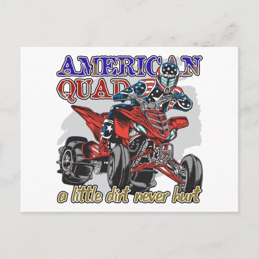 Carte Postale American Quad (Devant)