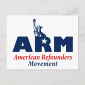 Carte Postale American Refounders Movement (ARM) (Devant)