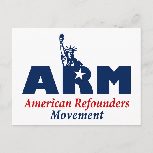 Carte Postale American Refounders Movement (ARM) (Devant)