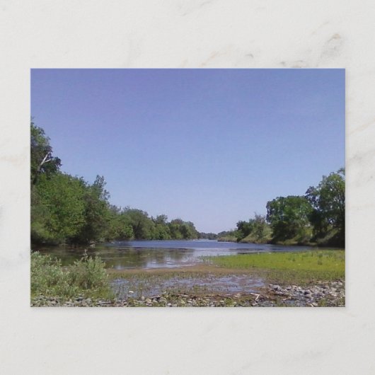 Carte Postale American River Sacramento, CA (Devant)