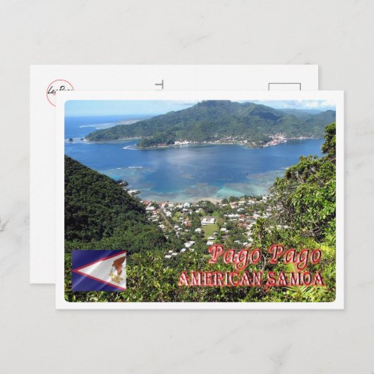 Carte Postale American Samoa (Devant / Derrière)