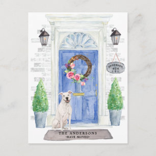 Carte Postale American Staffordshire TerrierMoving Faire-part