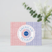 Carte postale AMERICAN VETERAN (Debout devant)