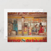 Carte Postale Americana - La cabane de bonbons (Devant / Derrière)