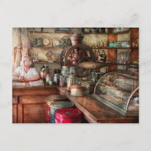 Carte Postale Americana - Magasin - S'occuper de la boutique