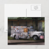 Carte Postale Americana - Nous vendons de la glace (Devant / Derrière)