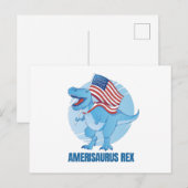 Carte Postale Américasaurus Rex (Devant / Derrière)