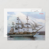 Carte Postale Amerigo Vespucci (Devant / Derrière)