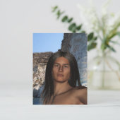 Carte postale amérindienne (Debout devant)