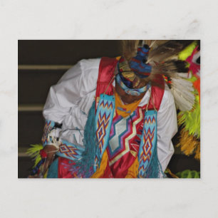 Carte postale amérindienne