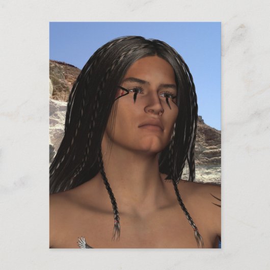 Carte postale amérindienne (Devant)