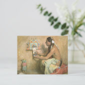 Carte Postale Amérindiens vintages, Hopi Katchina par Couse (Debout devant)