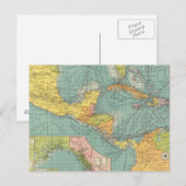 Carte Postale Amérique centrale (Devant / Derrière)